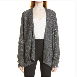 Nordstrom Signature Cashmere Wool Alpaca Blend Cardigan NWT STATEMENT PIECE!